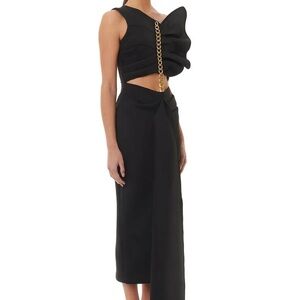 NWT ELIYA The Label Valorie Dress in Black